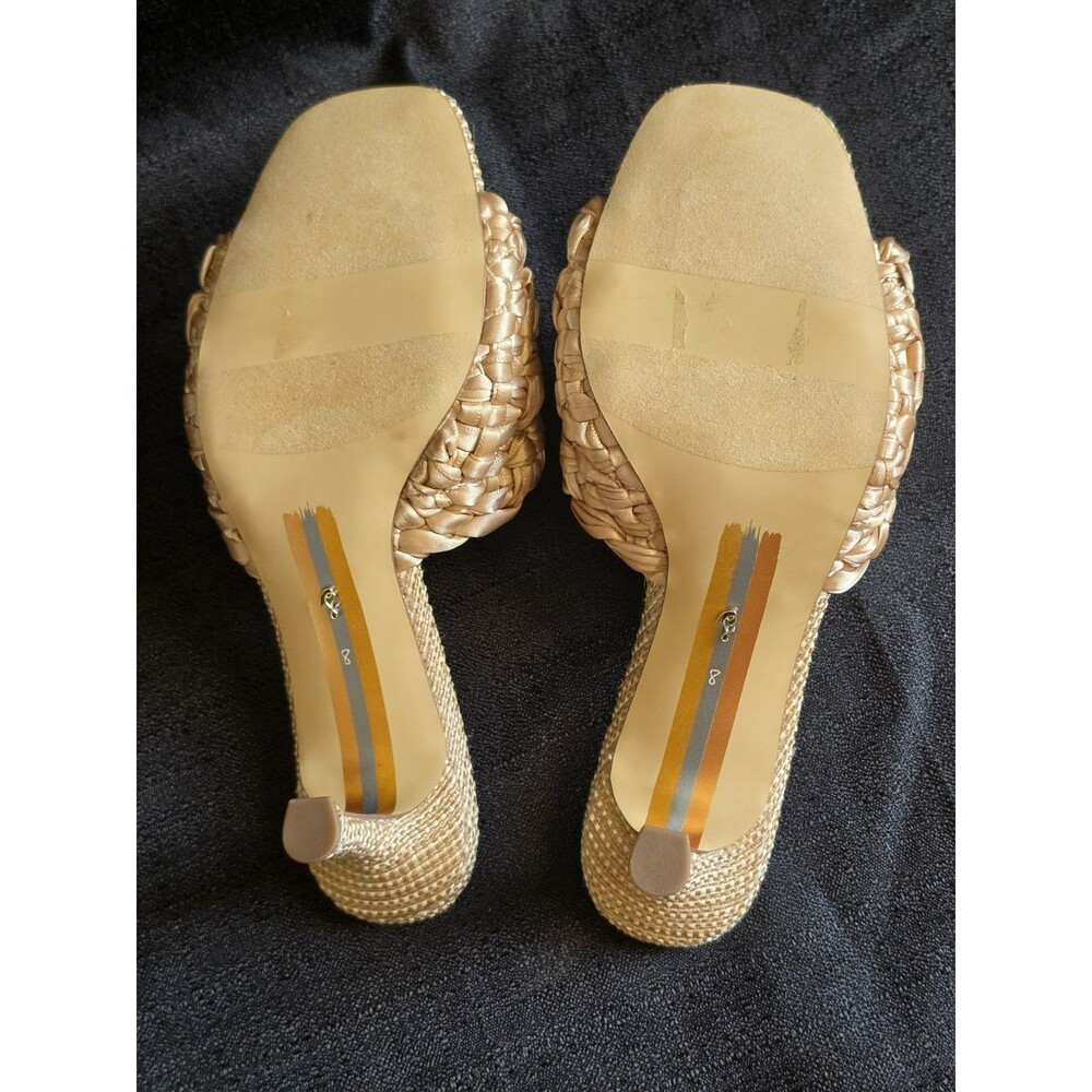 Sam Edelman Paisley Kitten Heel Mule Women's 8 Wedding Party Festival - Picture 5 of 6